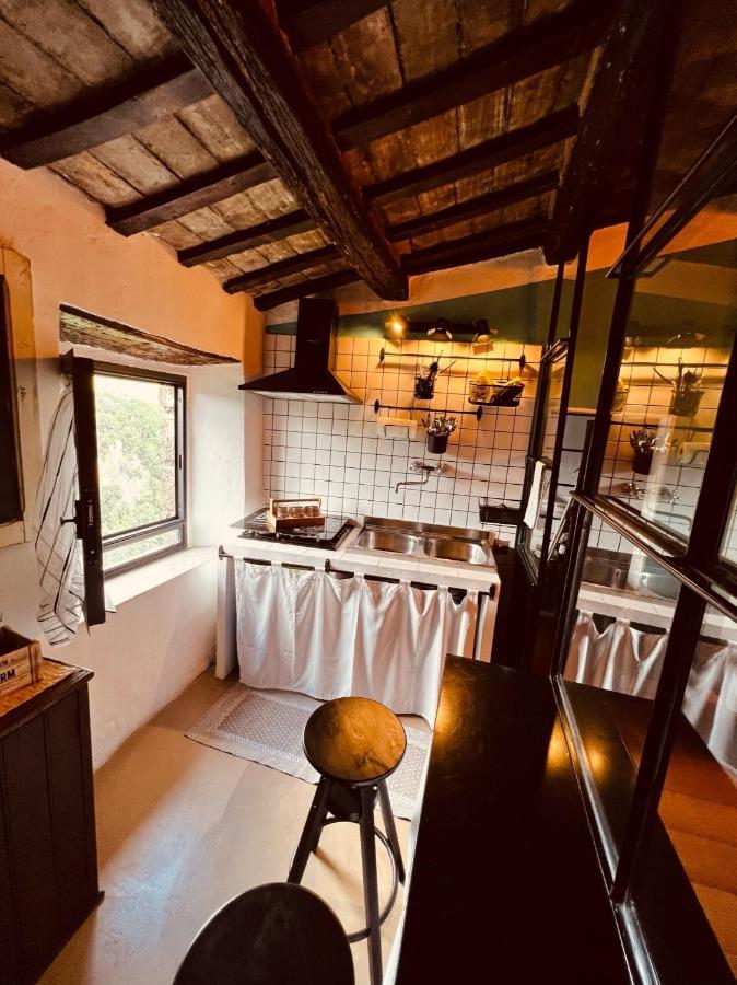 La Casa Sui Tetti -Calcata Apartment Bagian luar foto